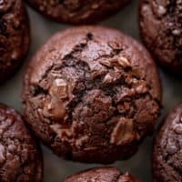 Double Chocolate Chunk Muffins