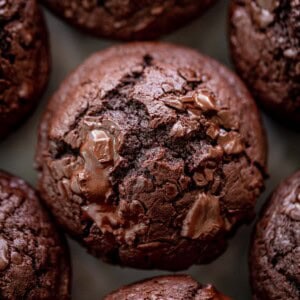 Double Chocolate Chunk Muffins