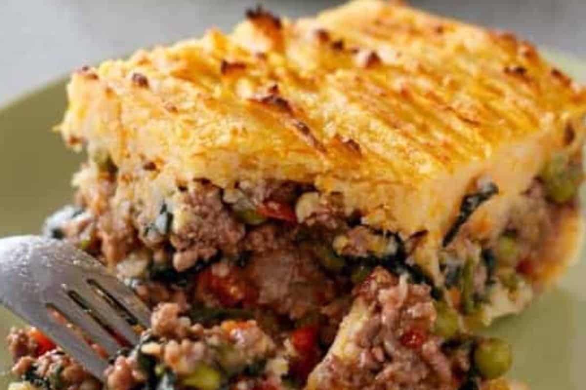 Sprinkle parmesan evenly over the surface. Bake for about twenty minutes or until the topping is golden