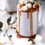 Nutella Hot Chocolate in a cup
