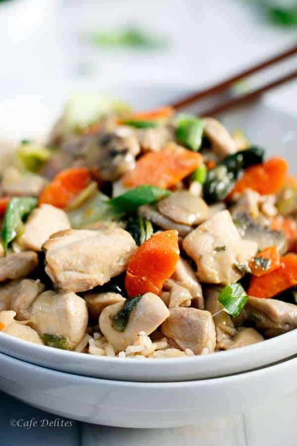 Zoom in image of Honey Mustard Chicken Stir Fry