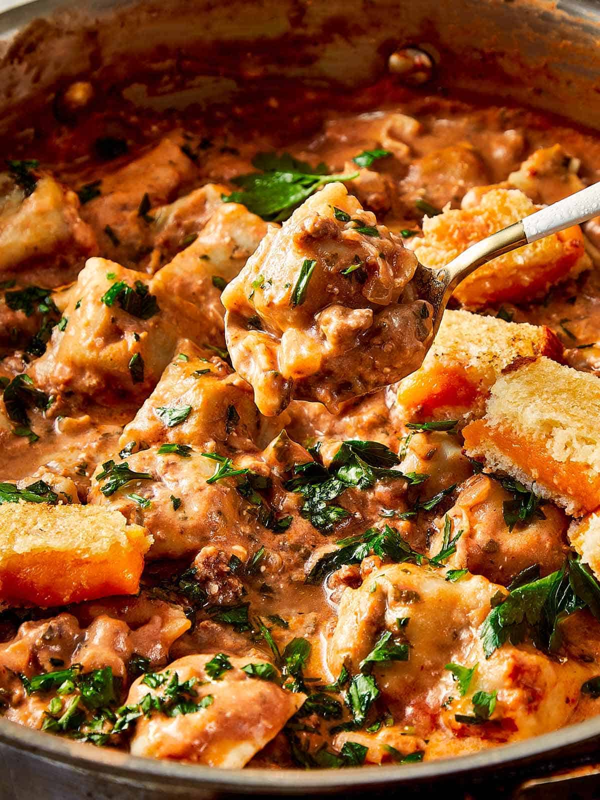 beef ravioli