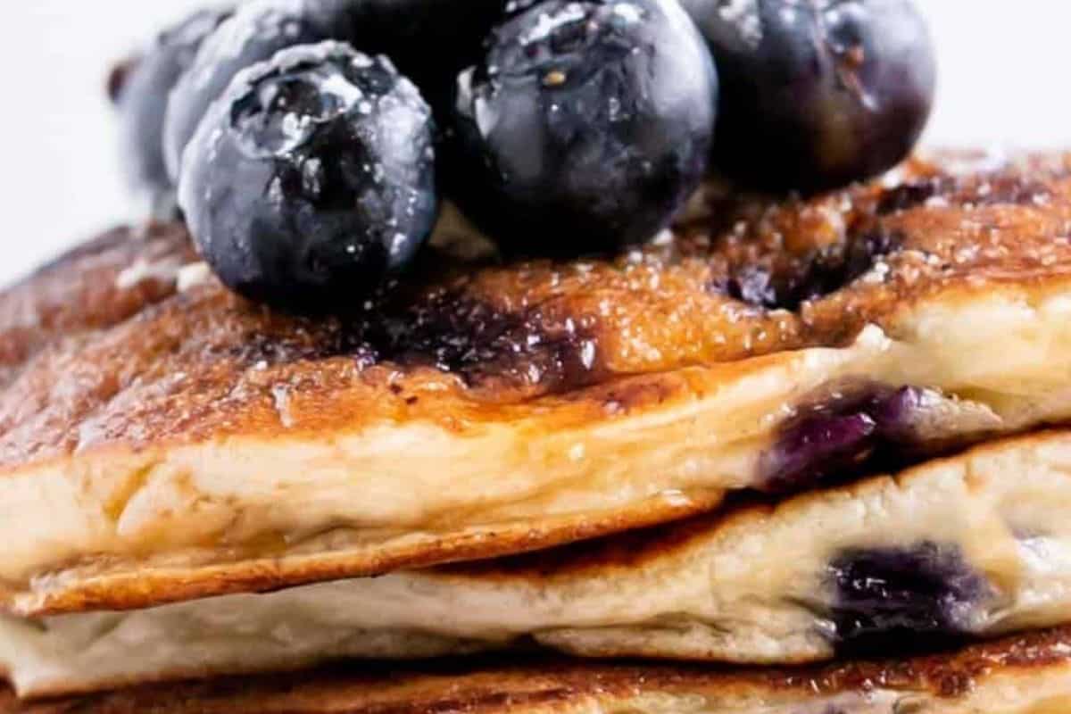 Serve warm with blueberries, maple syrup, or your favorite toppings.