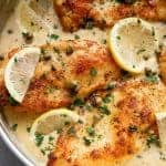 Creamy Lemon Parmesan Chicken Piccata