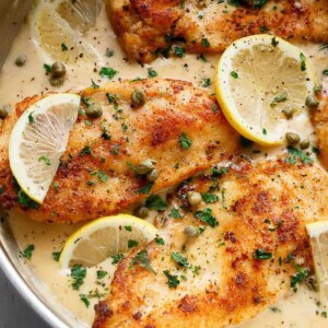 Creamy Lemon Parmesan Chicken Piccata