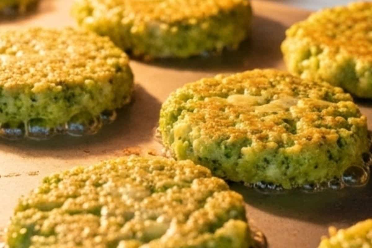 Bake 15 minutes, flip, then bake another 15 until golden.