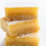 Lemon-Bars pieces stack on each other