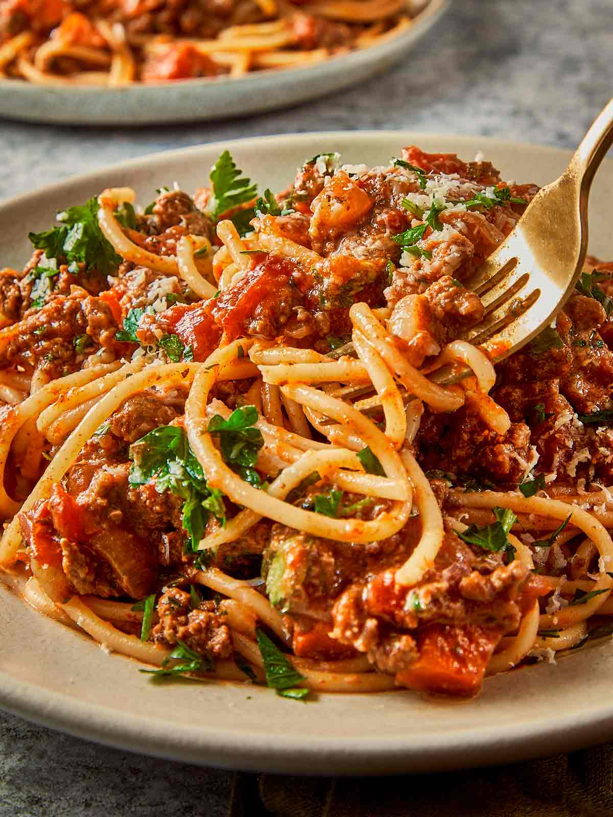 Slow Cooker Bolognese Sauce to coat your pasta