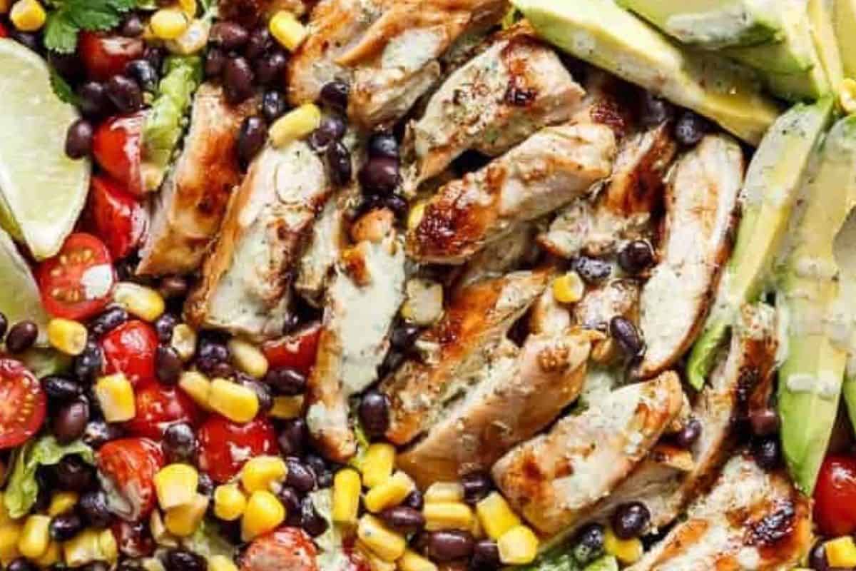 Serve immediately while the chicken is still slightly warm.