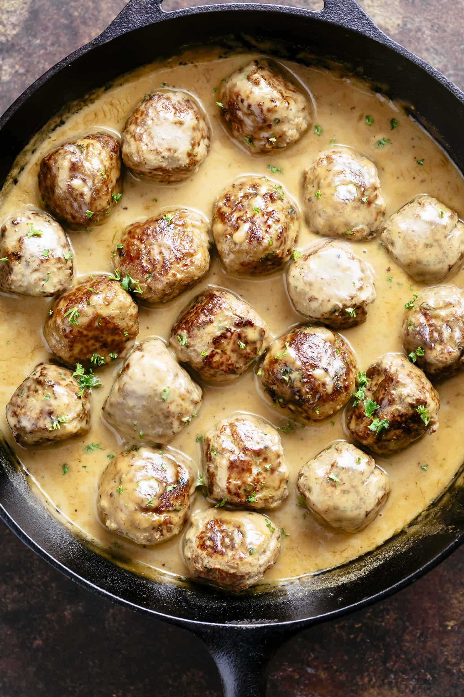 The best Swedish meatballs in a pot