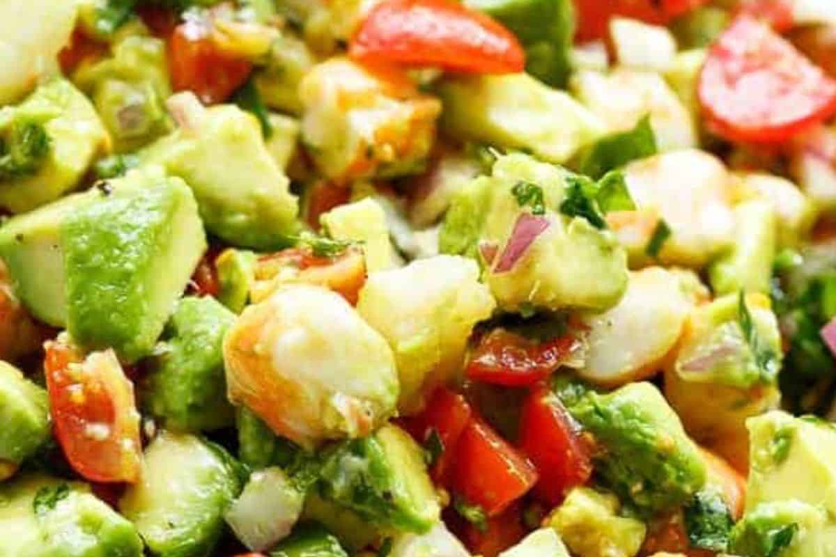 Adjust with extra salt or citrus to taste. Keep the avocados chunky or mash lightly