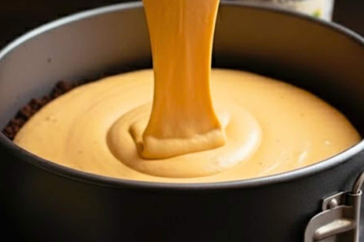Bake for 50–55 minutes, until edges are set and the center slightly wobbles.