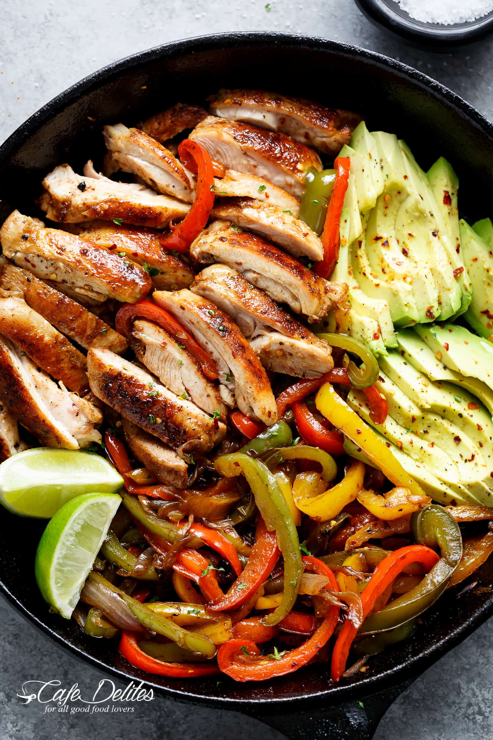 Healthy Chicken Fajitas