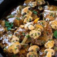 Salisbury steak in mushroom gravy is a quick dinner option.