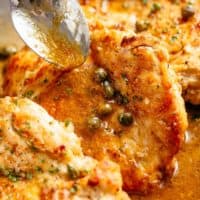 Zoom in image of Chicken Piccata with Sauce