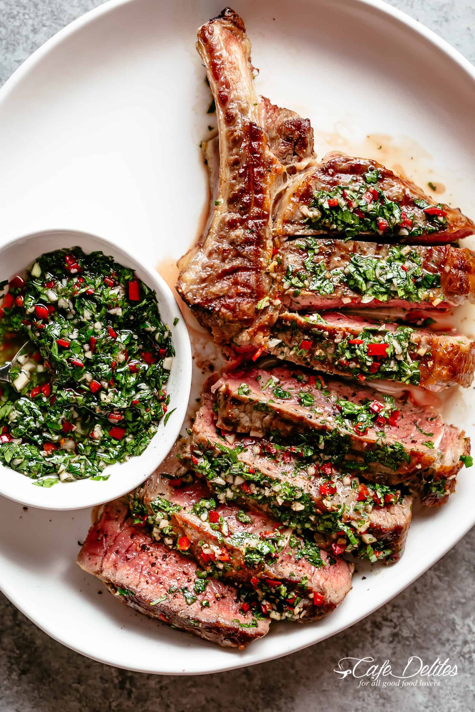 Steaks with Chimichurri! 