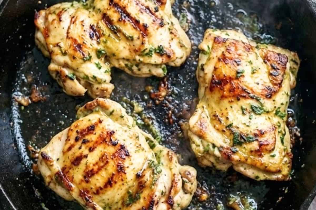 Heat one tablespoon of oil in a skillet or grill over medium high heat and sear the chicken until browned