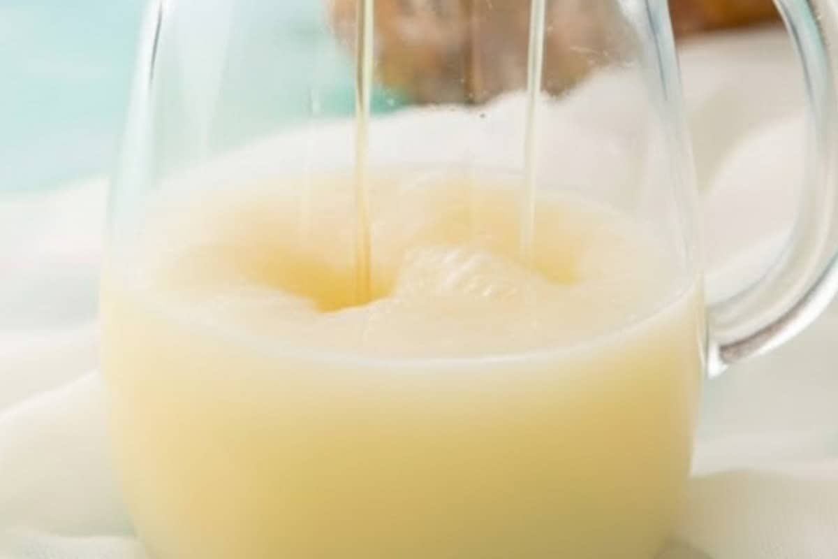 Add the pineapple coconut juice, rum, and lime juice to a small pitcher. Stir until combined and refrigerate.