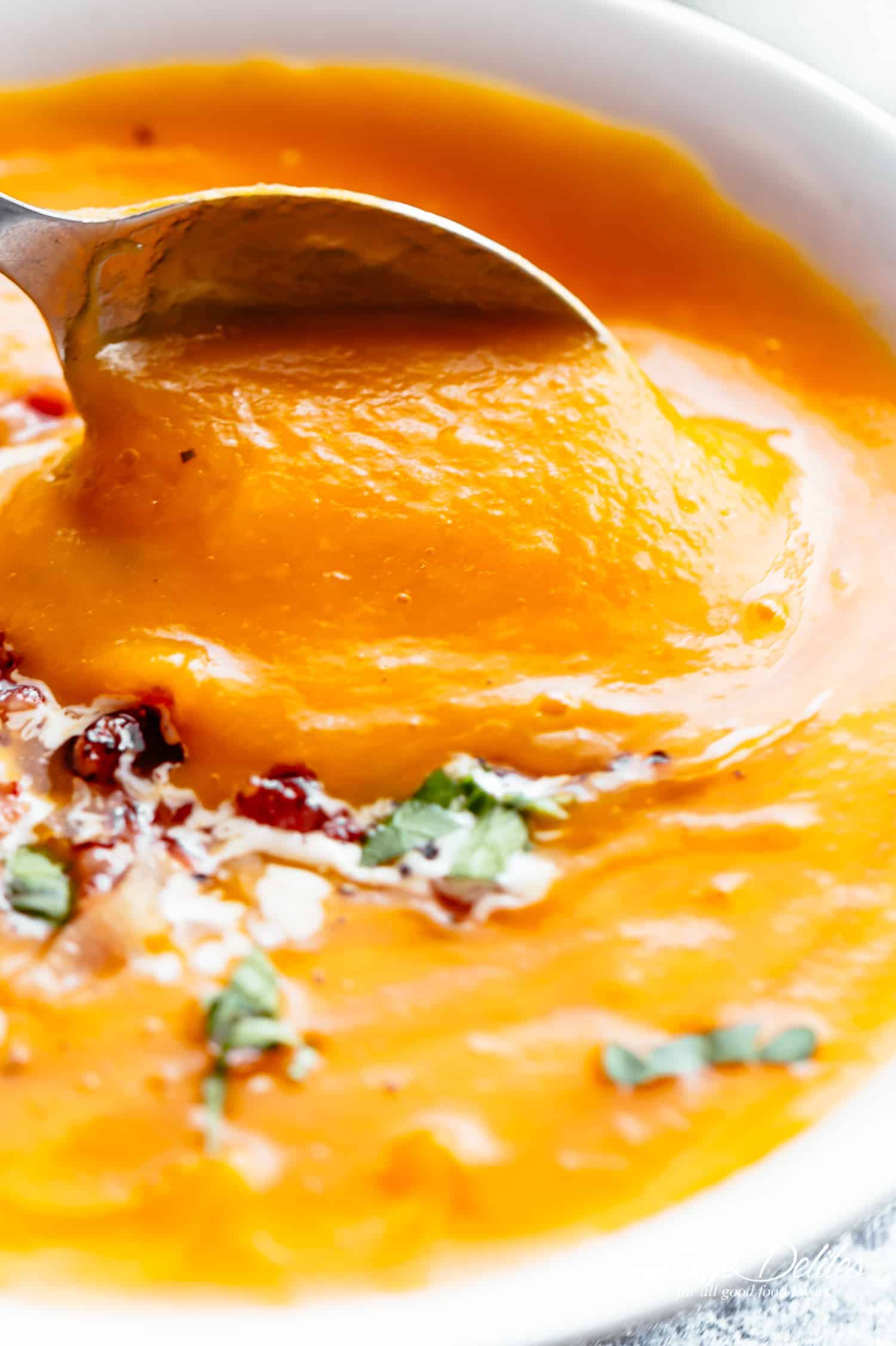 Zoom in image of Naturally thick and creamy, Butternut Squash Soup