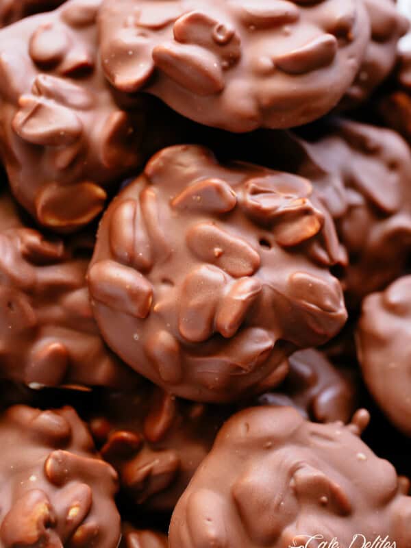 Yummy Chocolate Peanut Clusters
