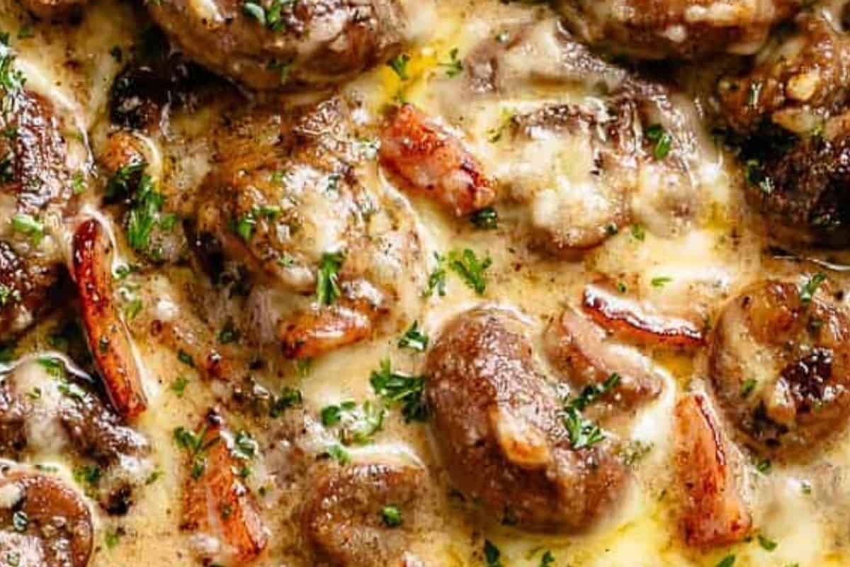 Place the skillet under the broiler for 3-5 minutes until the cheese is melted.