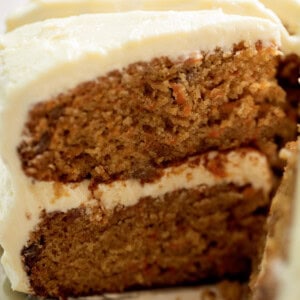 A piece of Carrot Cake.