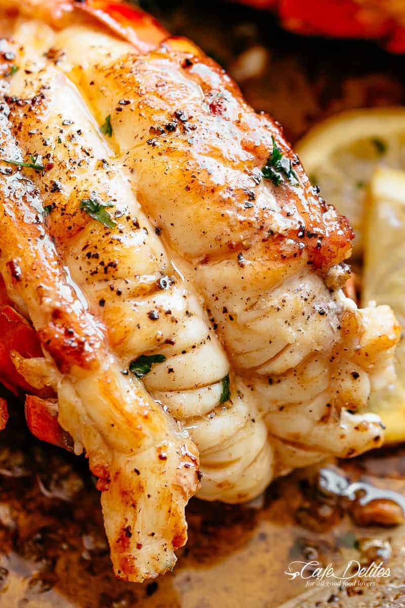 Zoom in image of Seared lobster tails