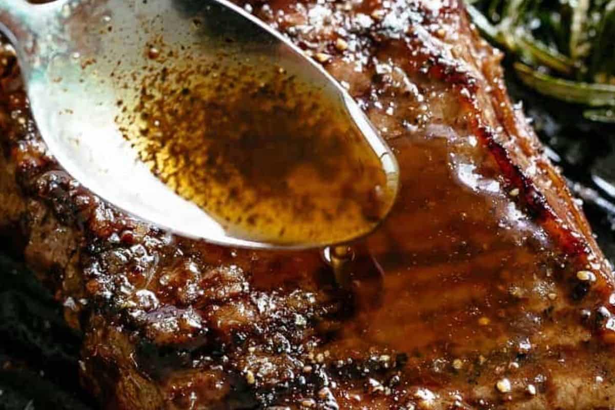 Cook steaks for 4–5 minutes per side or until browned and cooked to your preferred doneness. Spoon a little browned butter over the steaks
