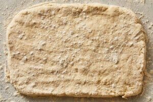 Dough with a lightly floured surface | CafeDelites.com