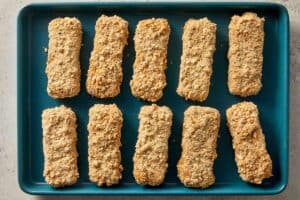 Freezing the mozzarella Sticks