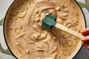 Mixing Ingredients for the cream