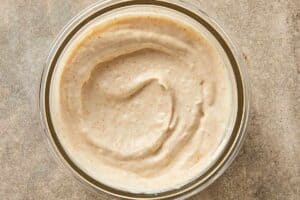 Tahini sauce ready to use
